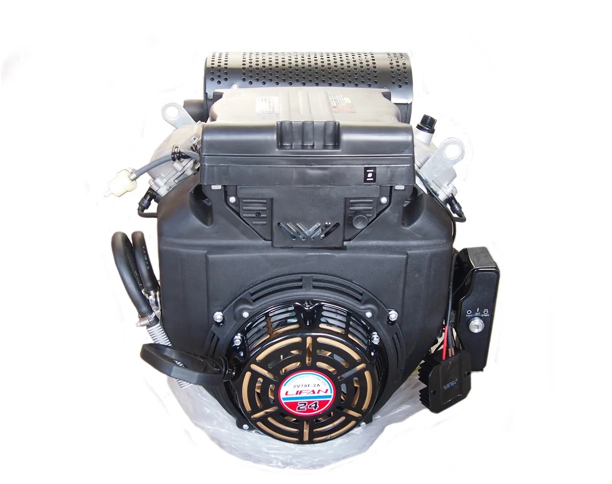Двигатель LIFAN 24 л.с. 2V78F-А с катушкой освещения РУЧ+ЭЛЕК №3 12В 3А 36Вт